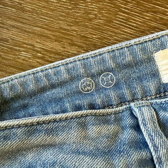 DL1961 Florence Instasculpt Cropped Clifton Jeans Distressed Light Wash - Picture 6 of 11